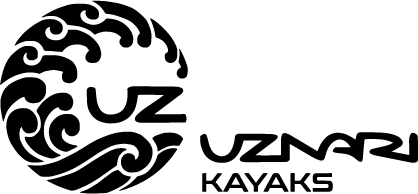 Uznari_Kayaks_hor_neg Logotipo Uznari Kayaks negro